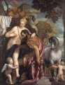 Mars and Venus United by Love Renaissance Paolo Veronese